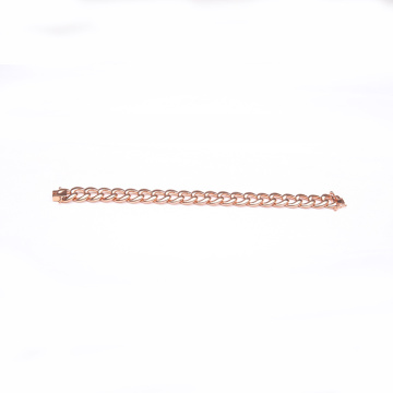 Brass 925 Silver Link Chain Bracelet for Women